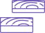 Thin canvas has a 2-3 cm (0.8-1.2") thick frame.  Thick canvas has a 4 cm (1.6") thick frame