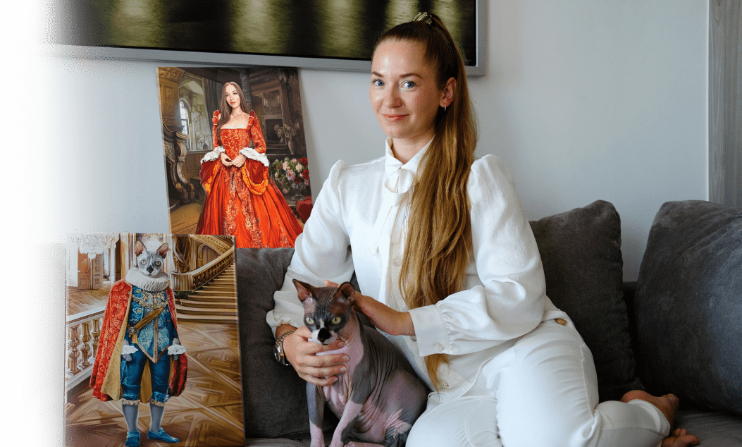 Order a <span>royal portrait</span> for yourself or your loved ones!